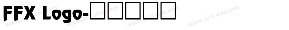 FFX Logo字体转换